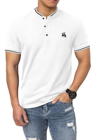 Lymio Men Regular Fit T-Shirt || T-Shirt for Men || Polo T Shirt || T-Shirt (Polo-06-10)